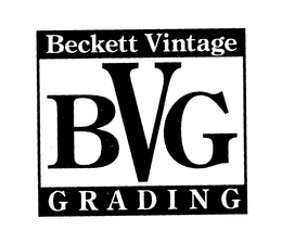 BVG BECKETT VINTAGE GRADING trademark