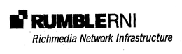 RUMBLE RNI RICHMEDIA NETWORK INFRASTRUCTURE trademark
