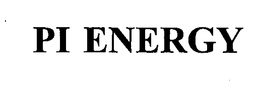 PI ENERGY trademark