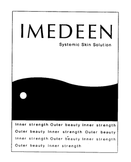 IMEDEEN SYSTEMIC SKIN SOLUTION INNER STRENGTH OUTER BEAUTY trademark