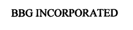 BBG INCORPORATED trademark