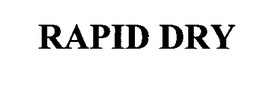 RAPID DRY trademark
