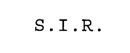 S.I.R. trademark