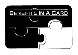 BENEFITS IN A CARD trademark
