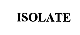 ISOLATE trademark