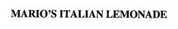 MARIO'S ITALIAN LEMONADE trademark