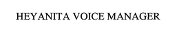 HEYANITA VOICE MANAGER trademark