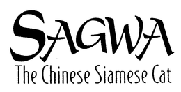 SAGWA THE CHINESE SIAMESE CAT trademark