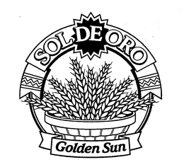 SOL DE ORO GOLDEN SUN trademark