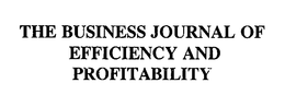 THE BUSINESS JOURNAL OF EFFICIENCY AND PROFITABILITY trademark