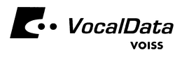 VOCALDATA VOISS trademark