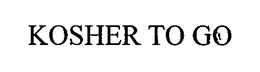 KOSHER TO GO trademark
