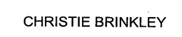 CHRISTIE BRINKLEY trademark