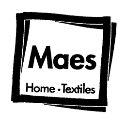 MAES HOME TEXTILES trademark