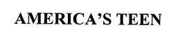 AMERICA'S TEEN trademark
