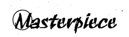 MASTERPIECE trademark