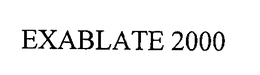 EXABLATE 2000 trademark