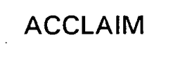 ACCLAIM trademark