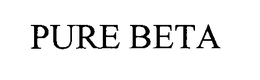 PURE BETA trademark