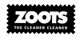 ZOOTS THE CLEANER CLEANER trademark