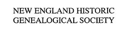 NEW ENGLAND HISTORIC GENEALOGICAL SOCIETY trademark
