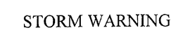STORM WARNING trademark