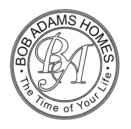 BA BOB ADAMS HOMES THE TIME OF YOUR LIFE trademark