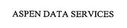 ASPEN DATA SERVICES trademark