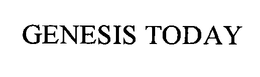 GENESIS TODAY trademark