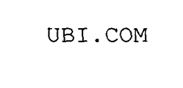 UBI.COM trademark