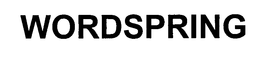 WORDSPRING trademark