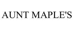 AUNT MAPLE'S trademark