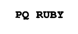 PQ RUBY trademark