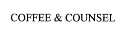 COFFEE & COUNSEL trademark