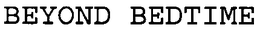 BEYOND BEDTIME trademark