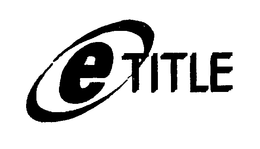 E-TITLE trademark