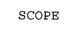 SCOPE trademark