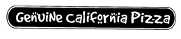 GENUINE CALIFORNIA PIZZA trademark