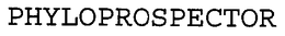 PHYLOPROSPECTOR trademark