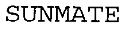 SUNMATE trademark