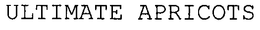 ULTIMATE APRICOTS trademark