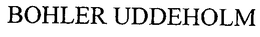 BOHLER UDDEHOLM trademark