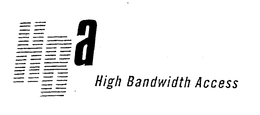HBA HIGH BANDWIDTH ACCESS trademark