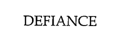 DEFIANCE trademark
