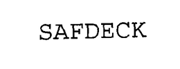 SAFDECK trademark