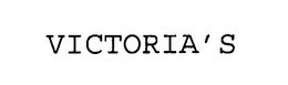 VICTORIA'S trademark