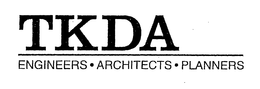 TKDA ENGINEERS ARCHITECTS PLANNERS trademark