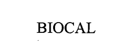 BIOCAL trademark