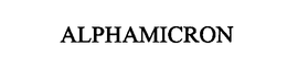 ALPHAMICRON trademark