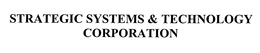 STRATEGIC SYSTEMS & TECHNOLOGY CORPORATION trademark